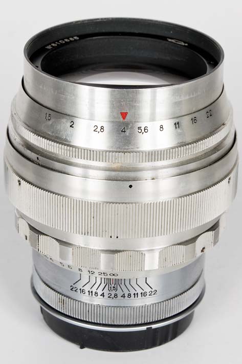 Объектив, Гелиос-40, 1,5/85 мм + переходник на Canon EOS (с чипом)